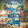 Disney Loves Tropical Flower Stitch Hawaiian Shirt 4 4