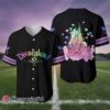 Disneyland Magic Kingdom Rainbow Disney Baseball Jerseys 4 4 1