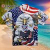 Eagle US American Flag Hawaiian Shirt 3 3