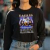 Eagles Rock Band Anniversary 1971 2024 Thank You For The Memories Shirt 4 long sleeve shirt