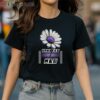 Floral Daisy Purple MLB Yankees T Shirt 2 Shirt