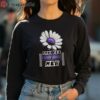 Floral Daisy Purple MLB Yankees T Shirt 4 long sleeve shirt