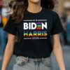 Joe Biden 2024 Rainbow Gay Pride LGBT T shirt 2 Shirt