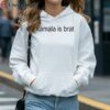 Kamala Harris Is Brat T Shirt 4 hoodie