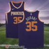 Kevin Durant Phoenix Suns Purple Swingman Jersey 4 4