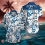 Litmus Busch Light Hawaiian Shirt Bud Beer For Men And Women 1 1