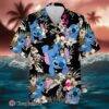 Lovely Stitch Disney Cartoon Graphics Hibiscus All Over Print Hawaiian Shirt 1 1