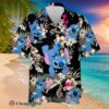 Lovely Stitch Disney Cartoon Graphics Hibiscus All Over Print Hawaiian Shirt 3 3