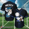 Mickey Mouse Baseball Jersey Hip Hop Baseball Jersey 3 3 1