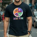 NY Jets NY Yankees NY Islanders NY Knicks Sports City Fan Proud T Shirt 1 Shirt