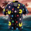 Pac Man Pattern Anime Hawaiian Shirt 1 1