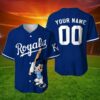 Personalized KC Royals Mickey Disney Baseball Jersey 2 2