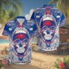 Pharaoh Skull Wolf Flower Buffalo Bills Hawaiian Shirt 4 4