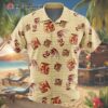 Rathlos Monster Hunter Pattern Hawaiian Shirt 4 4