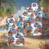 Rubber Duck Wave American Flag Hawaiian Shirt 4 4