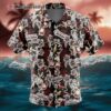 Shadow Pattern Sonic The Hedgehog Hawaiian Shirt 1 1