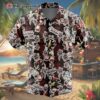 Shadow Pattern Sonic The Hedgehog Hawaiian Shirt 4 4