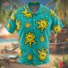 Shine Sprite Pattern Super Mario Hawaiian Shirt 4 4