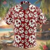 Skull Emblem Fire Force Hawaiian Shirt 4 4