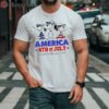 Snoopy America 4th of July Independence day T shirt 2 shirt