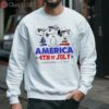 Snoopy America 4th of July Independence day T shirt 3 sweatshirt