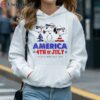 Snoopy America 4th of July Independence day T shirt 4 hoodie