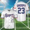 Snoopy Chicago Cubs Baseball Jersey 3 3