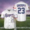 Snoopy Chicago Cubs Baseball Jersey 4 4