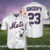 Snoopy New York Mets Baseball Jersey 4 4