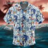 Sonic Pattern Sonic The Hedgehog Hawaiian Shirt 1 1