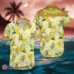 Spongebob Funny Hawaiian Shirts 1 1