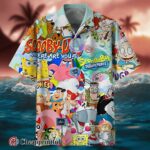 Spongebob Squarepants Funny Hawaiian Shirts 1 1