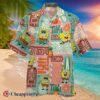 Spongebob Squarepants Pineapple Vintage Hawaiian Shirt 3 3