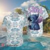 Stitch Blue Leaves Pattern Disney Cruise 2024 Disney Hawaiian Shirt 2 2