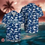 Tropical Coconut Island Seattle Mariners Hawaiian Shirt 1 1