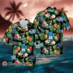 Tropical Flower Busch Light Hawaiian Shirt 1 1