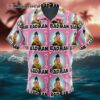 Vegeta Pink Badman Dragon Ball Z Hawaiian Shirt 1 1