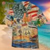 Vintage American Flag Hawaiian Shirt 3 3