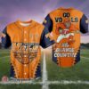 Volunteers Go Vols Big Orange Country Tennessee Baseball Jersey 4 4 2