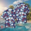 White Red Hibiscus Palm Leaf Buffalo Bills Hawaiian Shirt 2 2