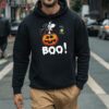 Funny Boo Pumpkin Peanuts Woodstock And Snoopy Halloween T shirt 3 hoodie