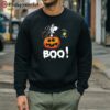 Funny Boo Pumpkin Peanuts Woodstock And Snoopy Halloween T shirt 5 sweatshirt