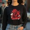 Godzilla King Of The Monsters All Hail The King T shirt 4 long sleeve shirt