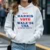 Harris Vote Walz 24 USA For People Shirt 4 hoodie