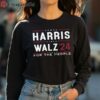 Harris Walz 24 For The People Shirt 4 long sleeve shirt