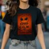 Keep Calm And Hail To The Pumpkin King All Hail Halloween Shirt 2 Shirt