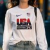 Nike Olympic Paris USA Basketball Shirt 5 long sleeve shirt