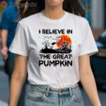 Peanuts I Believe In The Great Pumpkin Snoopy Halloween T Shirt 1 Shirt