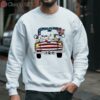 Snoopy Driving Jeep American Flag Shirt 3 sweatshirt