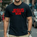 Treveyon Henderson Wearing Jesus Won Shirt 1 Shirt